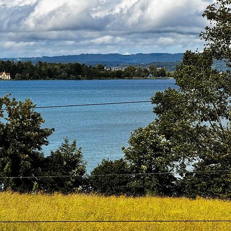 Ferienhaus Bmb Mit Blick Auf Den Bodensee Und Konstanz Lägenhet Bottighofen Exteriör bild